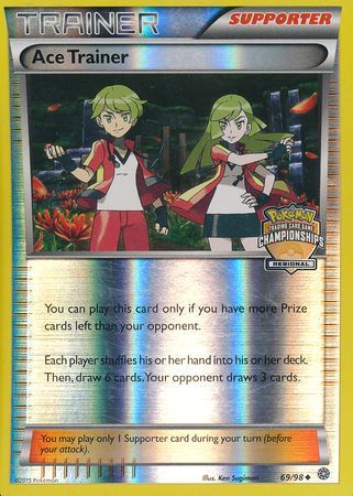 Ace Trainer (69/98) (Regional Championship Promo) [XY: Ancient Origins] | L.A. Mood Comics and Games