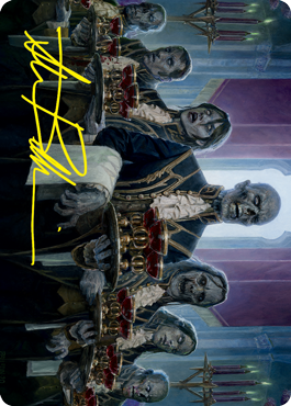 Dying to Serve Art Card (Gold-Stamped Signature) [Innistrad: Crimson Vow Art Series] | L.A. Mood Comics and Games