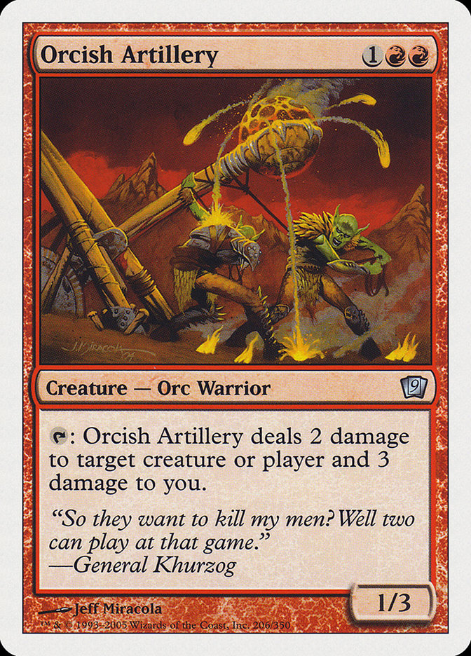 Orcish Artillery [Ninth Edition] | L.A. Mood Comics and Games