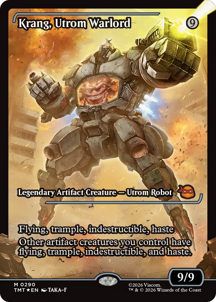 Krang, Utrom Warlord (Showcase) [Teenage Mutant Ninja Turtles] | L.A. Mood Comics and Games