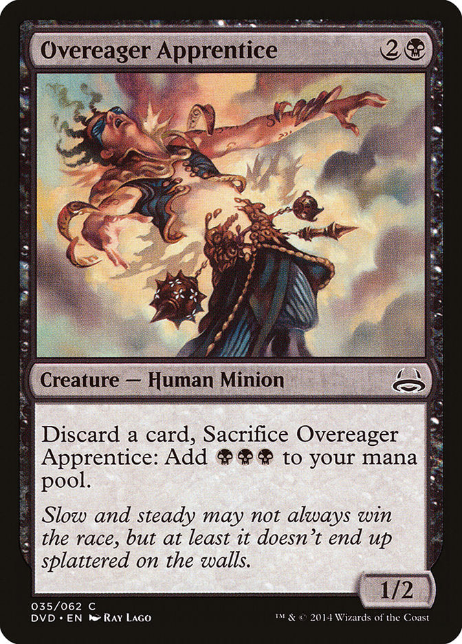 Overeager Apprentice (Divine vs. Demonic) [Duel Decks Anthology] | L.A. Mood Comics and Games