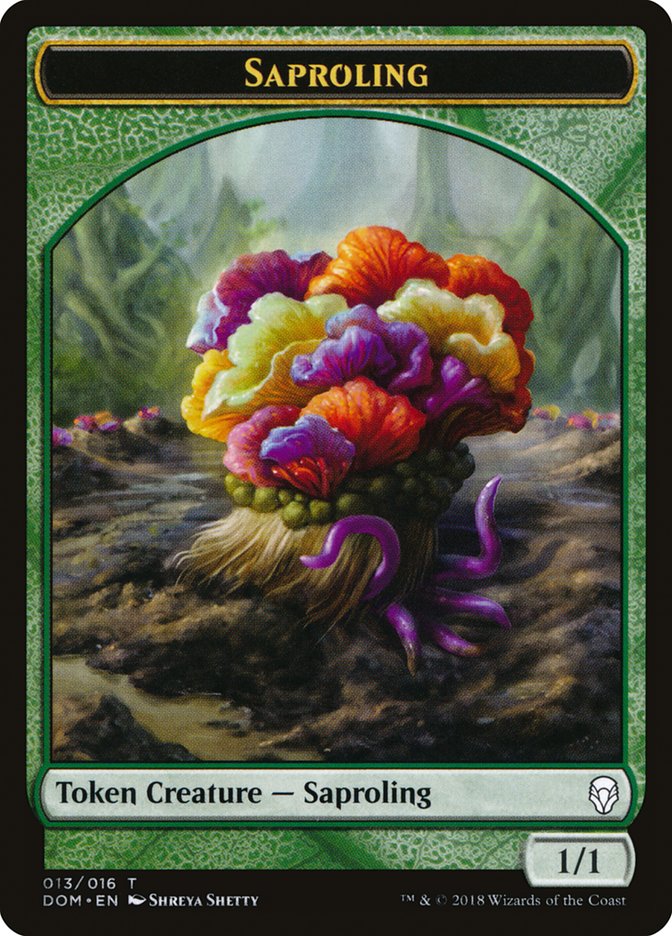 Saproling Token (013/016) [Dominaria Tokens] | L.A. Mood Comics and Games