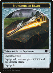 Stoneforged Blade // Germ Double-Sided Token [Commander 2014 Tokens] | L.A. Mood Comics and Games