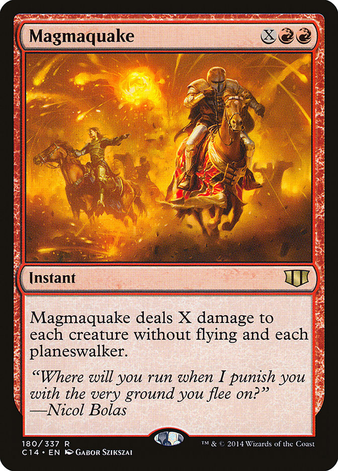 Magmaquake [Commander 2014] | L.A. Mood Comics and Games