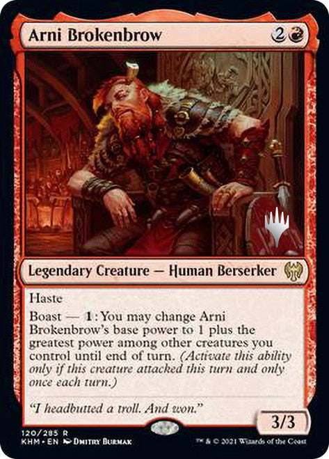 Arni Brokenbrow (Promo Pack) [Kaldheim Promos] | L.A. Mood Comics and Games