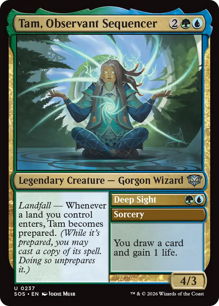 Tam, Observant Sequencer [Secrets of Strixhaven] | L.A. Mood Comics and Games