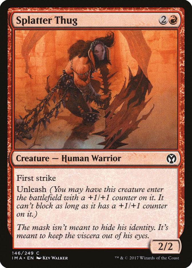 Splatter Thug [Iconic Masters] | L.A. Mood Comics and Games