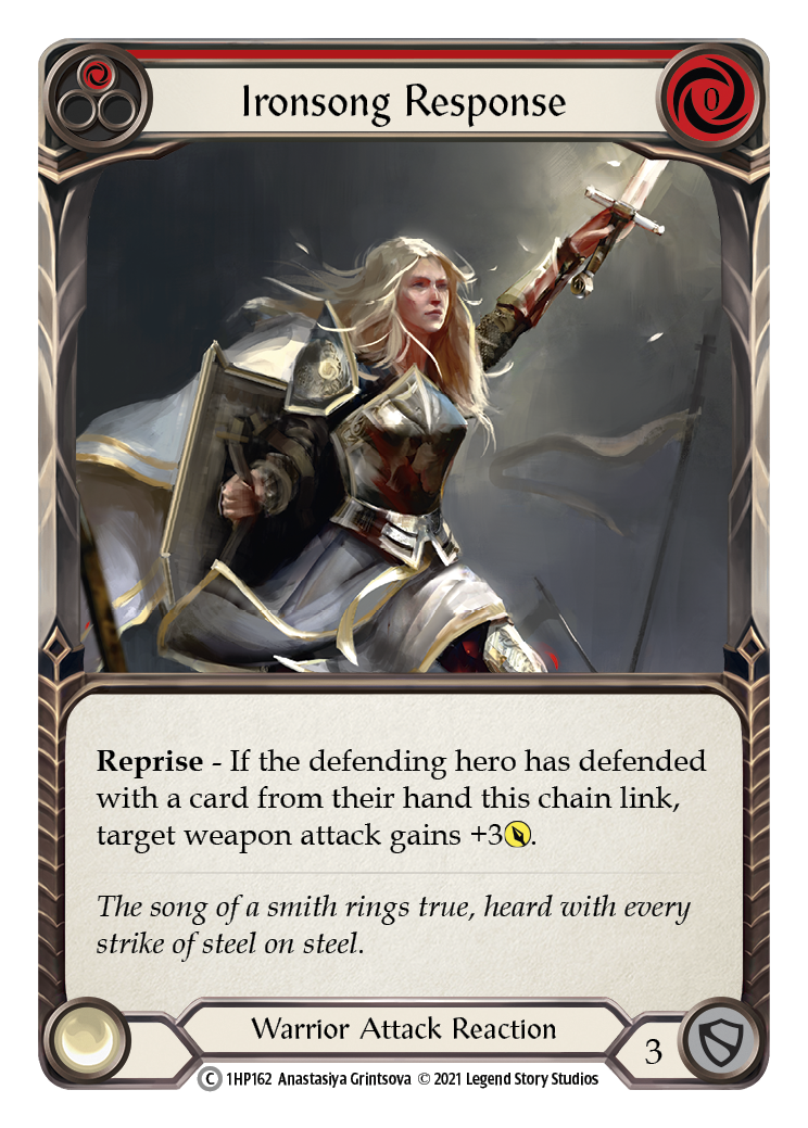 Ironsong Response (Red) [1HP162] (History Pack 1) | L.A. Mood Comics and Games