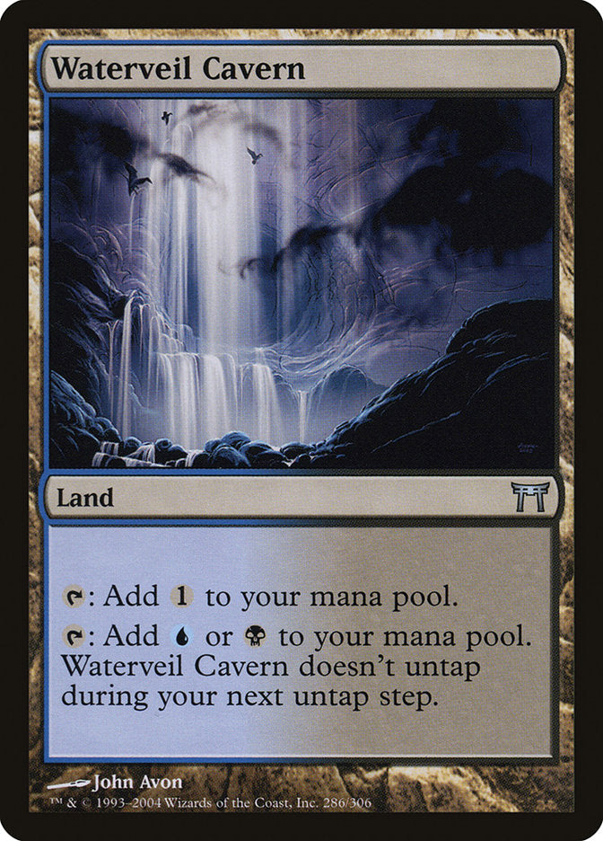 Waterveil Cavern [Champions of Kamigawa] | L.A. Mood Comics and Games
