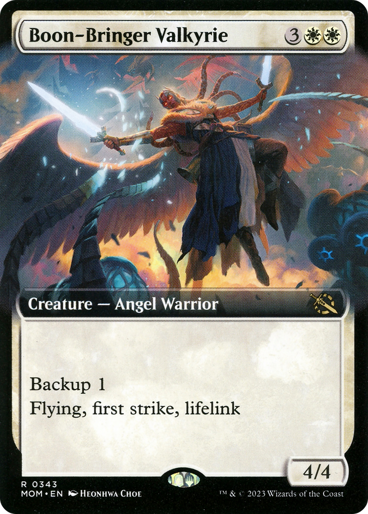 Boon-Bringer Valkyrie (Extended Art) [March of the Machine] | L.A. Mood Comics and Games