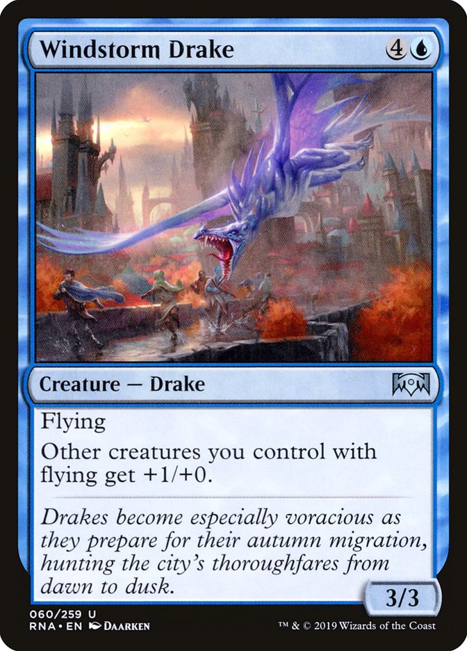 Windstorm Drake [Ravnica Allegiance] | L.A. Mood Comics and Games
