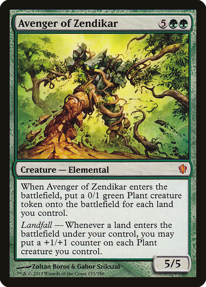 Avenger of Zendikar [Commander 2013] | L.A. Mood Comics and Games
