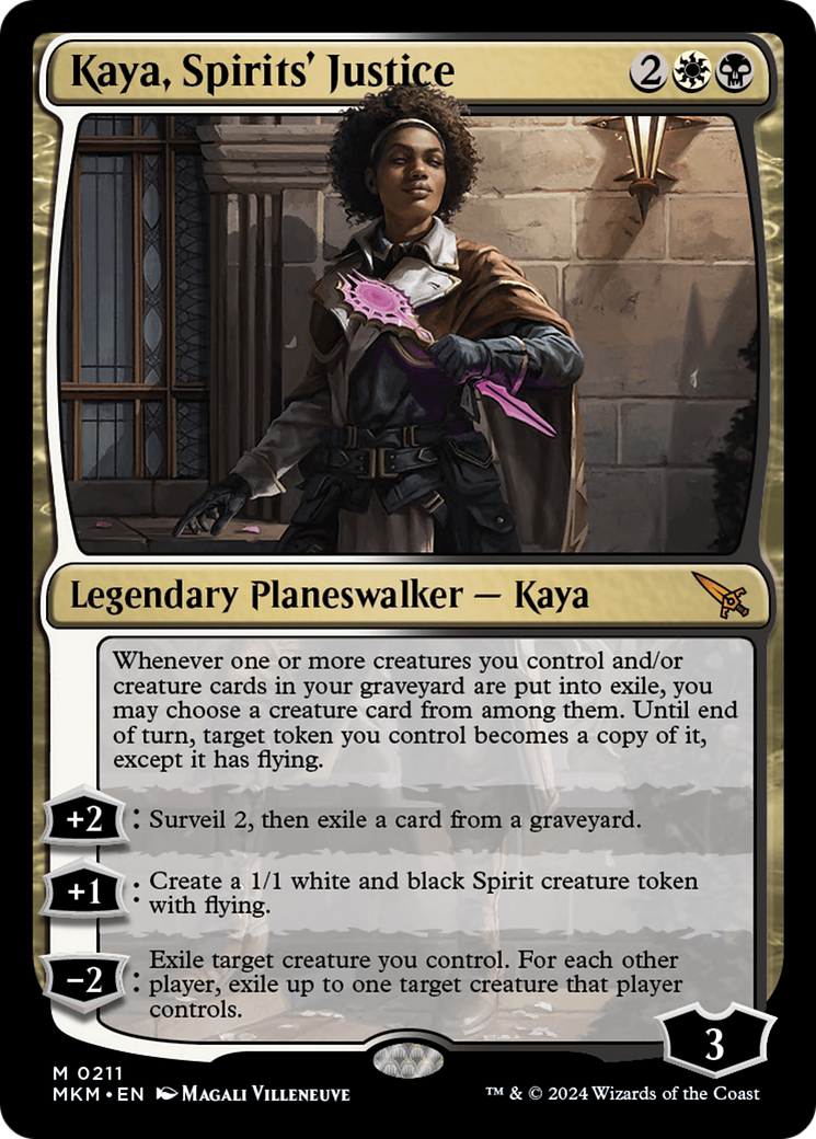 Kaya, Spirits' Justice [Murders at Karlov Manor] | L.A. Mood Comics and Games