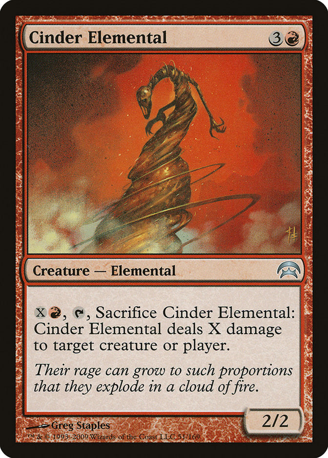 Cinder Elemental [Planechase] | L.A. Mood Comics and Games