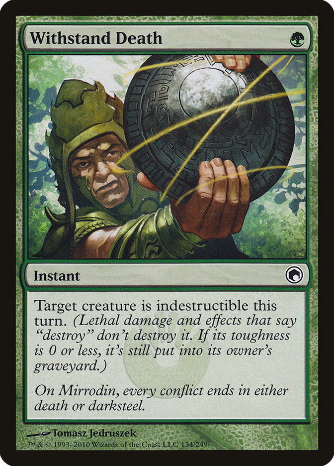 Withstand Death [Scars of Mirrodin] | L.A. Mood Comics and Games