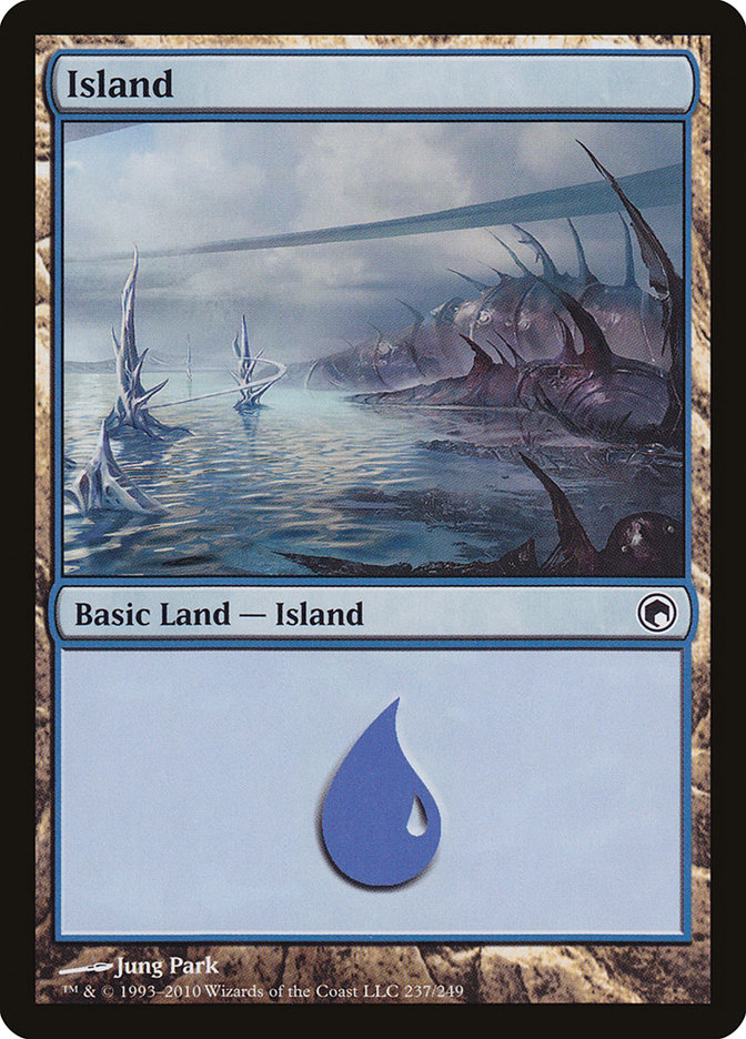 Island (237) [Scars of Mirrodin] | L.A. Mood Comics and Games