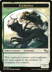Elemental // Elemental Double-Sided Token (017/020) [Unstable Tokens] | L.A. Mood Comics and Games