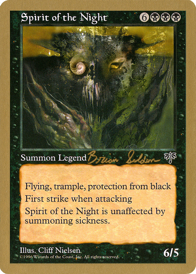 Spirit of the Night (Brian Selden) [World Championship Decks 1998] | L.A. Mood Comics and Games