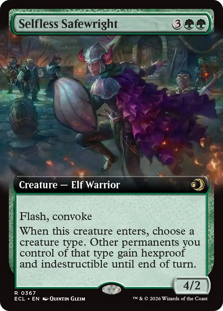 Selfless Safewright (Extended Art) [Lorwyn Eclipsed] | L.A. Mood Comics and Games