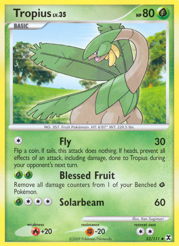 Tropius (52/111) [Platinum: Rising Rivals] | L.A. Mood Comics and Games