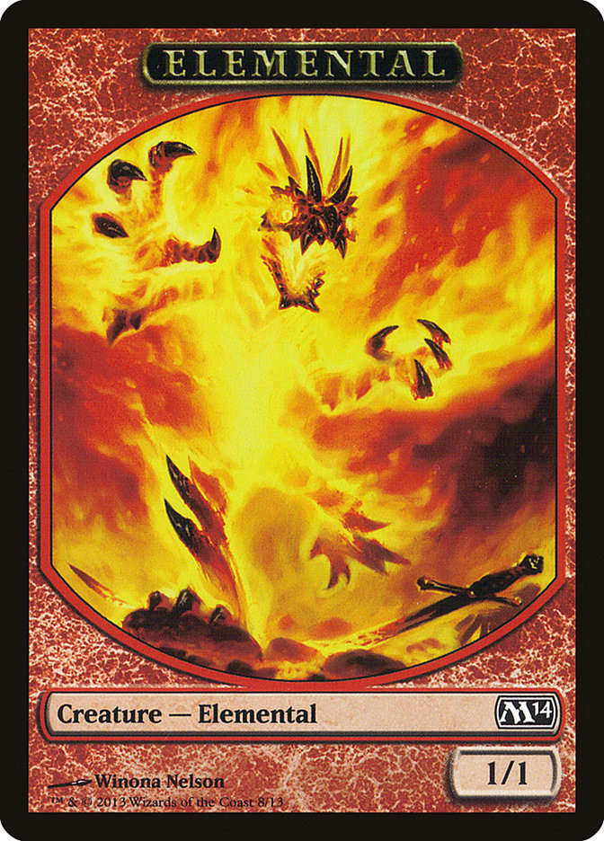 Elemental Token (8/13) [Magic 2014 Tokens] | L.A. Mood Comics and Games