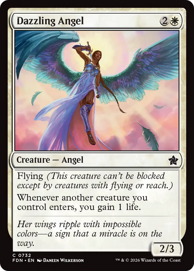 Dazzling Angel (0732) [Foundations] | L.A. Mood Comics and Games