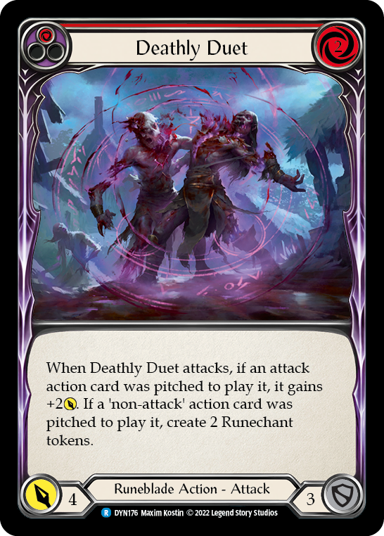 Deathly Duet (Red) [DYN176] (Dynasty) | L.A. Mood Comics and Games