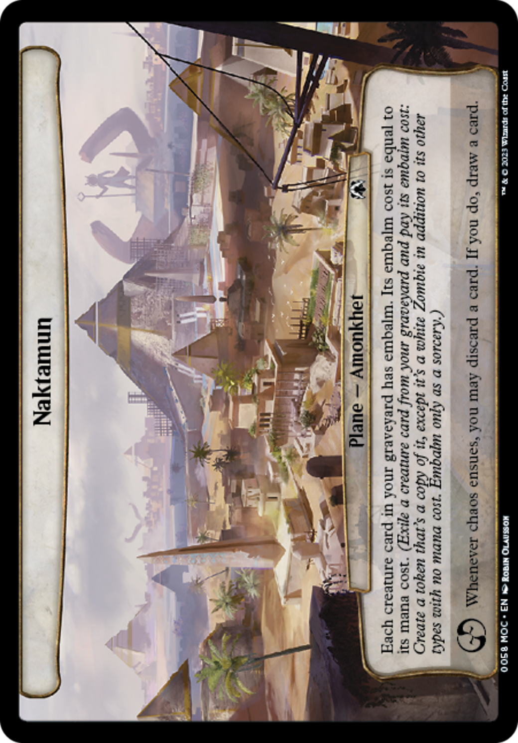 Naktamun [March of the Machine Commander] | L.A. Mood Comics and Games