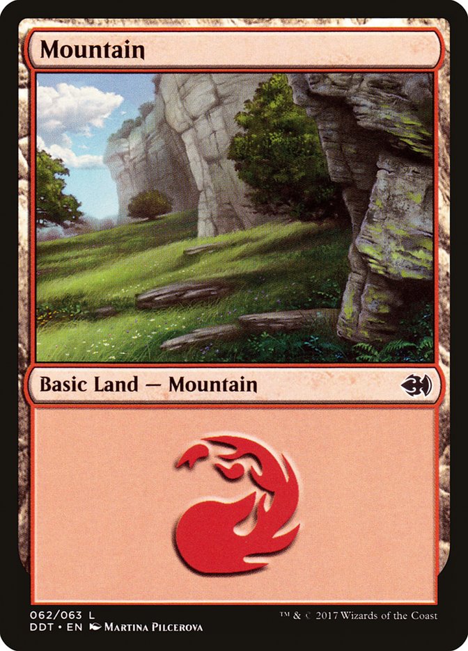 Mountain (62) [Duel Decks: Merfolk vs. Goblins] | L.A. Mood Comics and Games