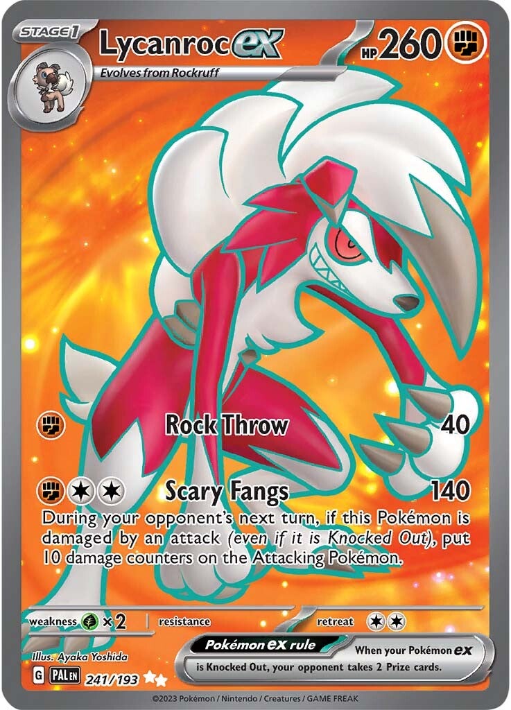 Lycanroc ex (241/193) [Scarlet & Violet: Paldea Evolved] | L.A. Mood Comics and Games