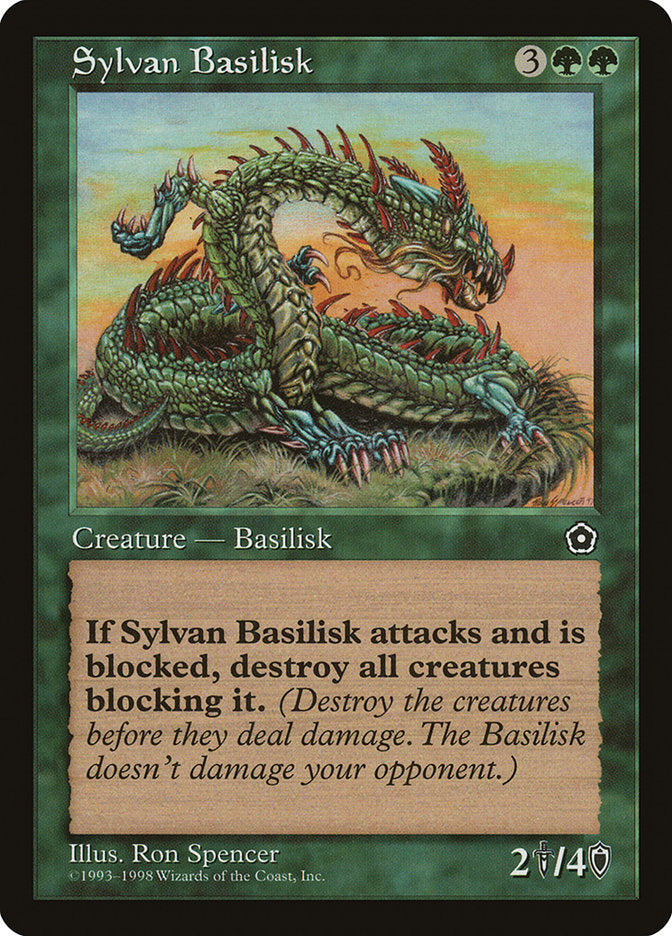 Sylvan Basilisk [Portal Second Age] | L.A. Mood Comics and Games