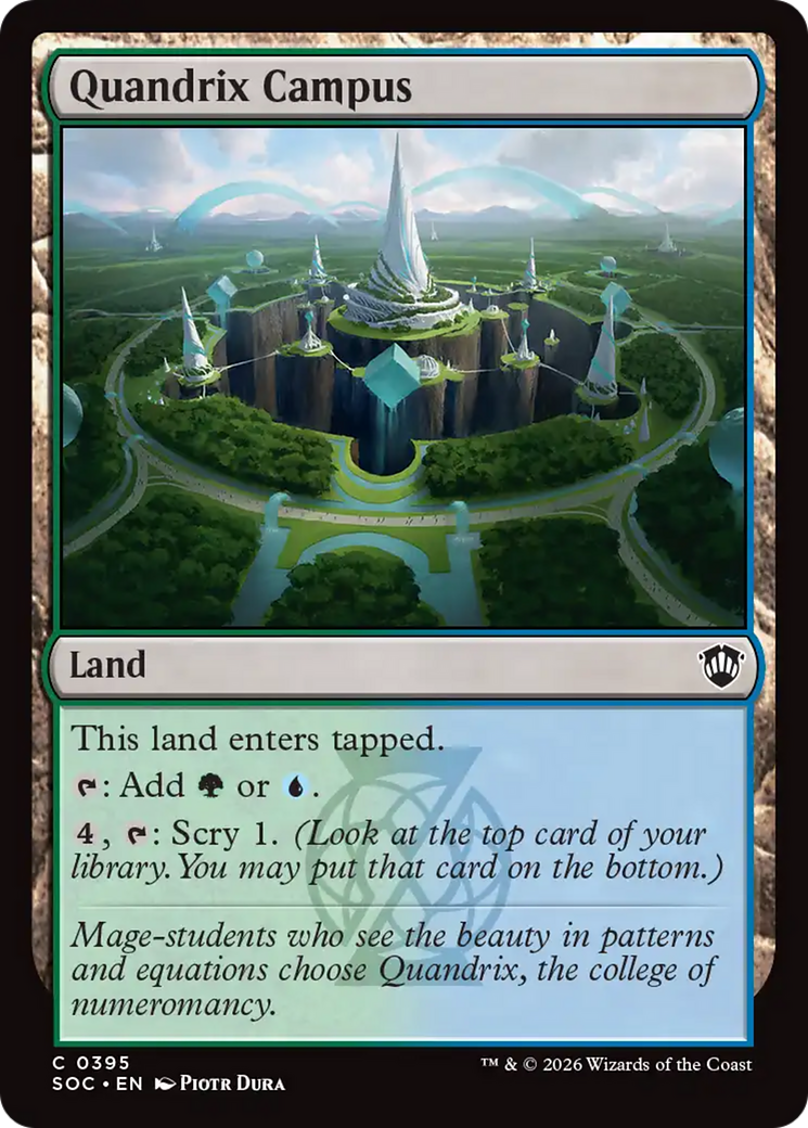 Quandrix Campus [Secrets of Strixhaven Commander] | L.A. Mood Comics and Games