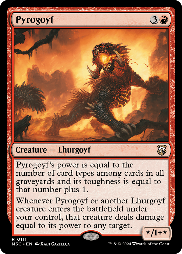 Pyrogoyf [Modern Horizons 3 Commander] | L.A. Mood Comics and Games