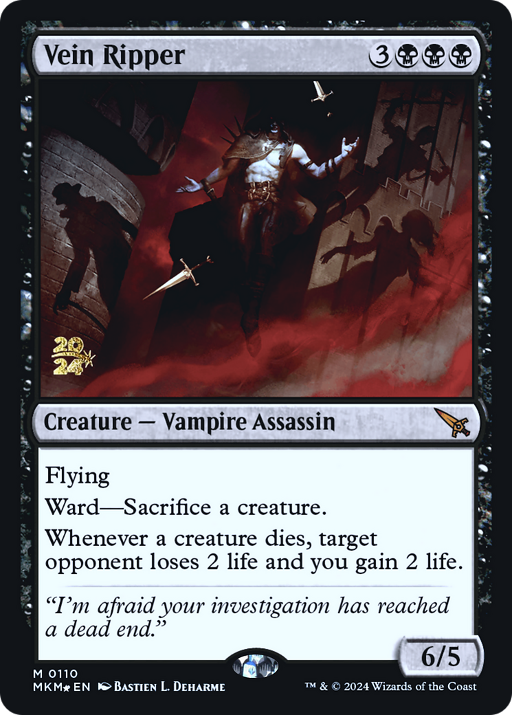 Vein Ripper [Murders at Karlov Manor Prerelease Promos] | L.A. Mood Comics and Games