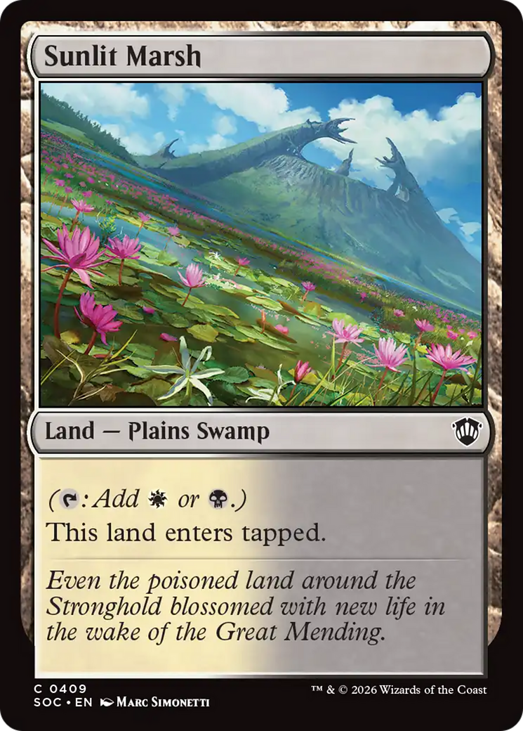 Sunlit Marsh [Secrets of Strixhaven Commander] | L.A. Mood Comics and Games