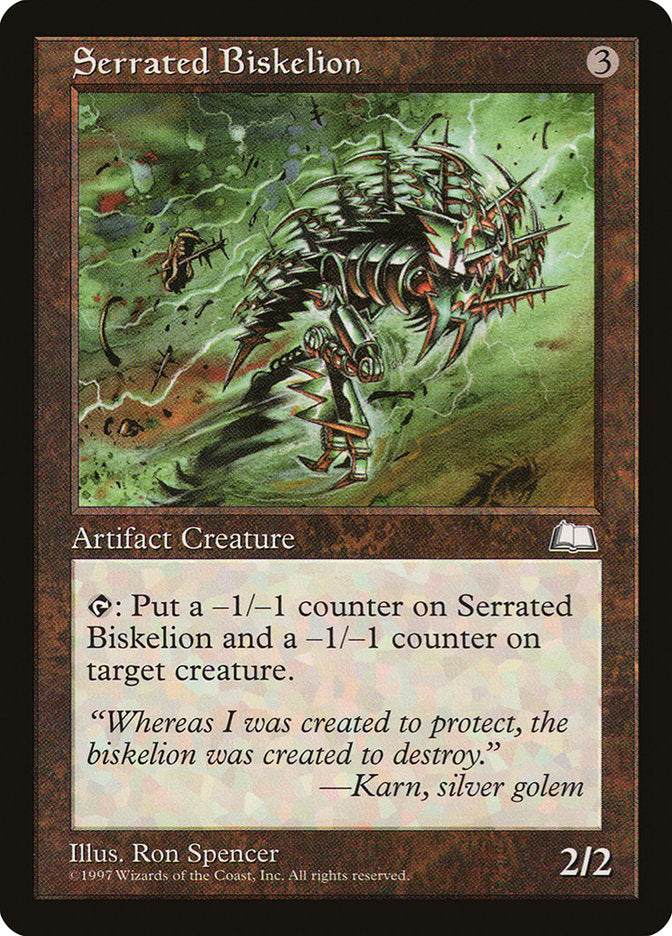 Serrated Biskelion [Weatherlight] | L.A. Mood Comics and Games