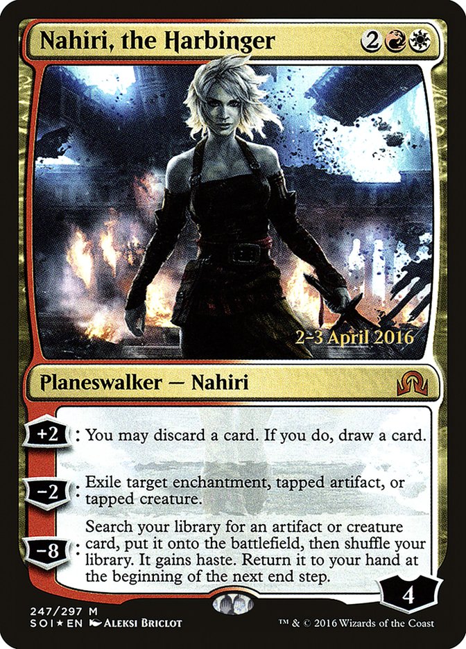 Nahiri, the Harbinger [Shadows over Innistrad Prerelease Promos] | L.A. Mood Comics and Games