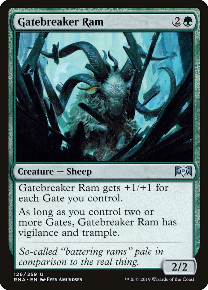 Gatebreaker Ram [Ravnica Allegiance] | L.A. Mood Comics and Games