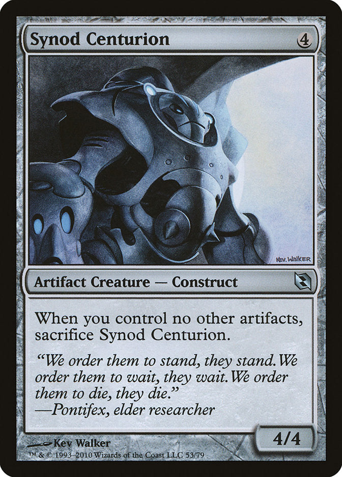 Synod Centurion [Duel Decks: Elspeth vs. Tezzeret] | L.A. Mood Comics and Games