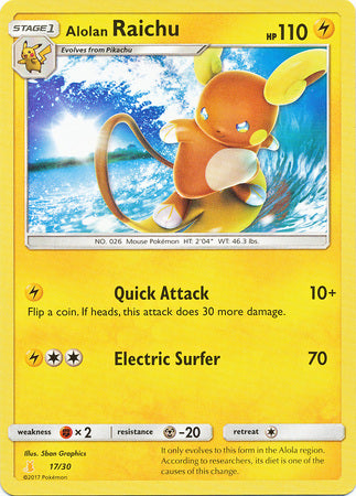 Alolan Raichu (17/30) [Sun & Moon: Trainer Kit - Alolan Raichu] | L.A. Mood Comics and Games