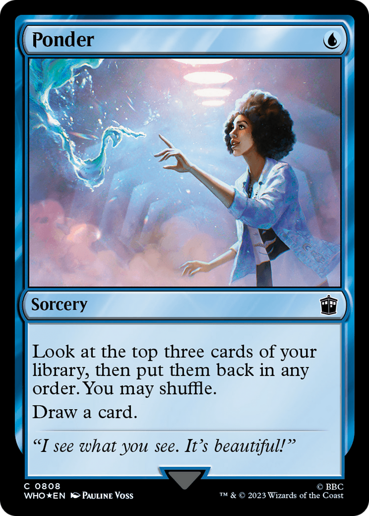 Ponder (Surge Foil) [Doctor Who] | L.A. Mood Comics and Games