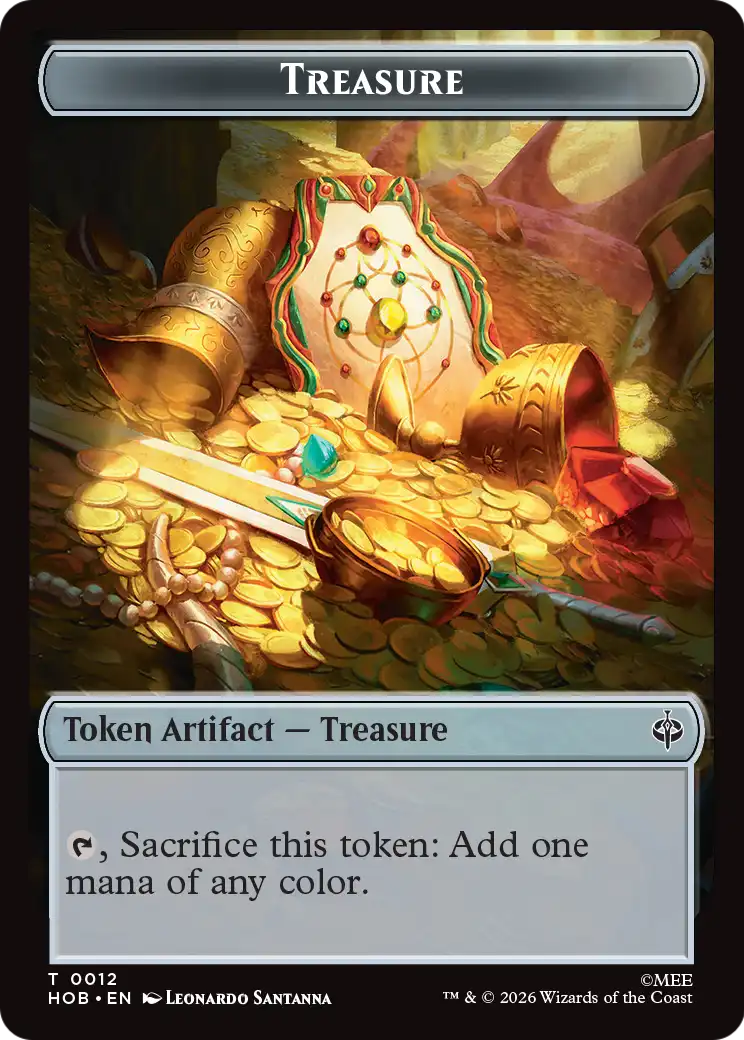 Goblin Army (0003) // Treasure (0012) Double-Sided Token [The Hobbit Tokens] | L.A. Mood Comics and Games