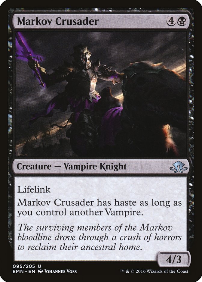 Markov Crusader [Eldritch Moon] | L.A. Mood Comics and Games