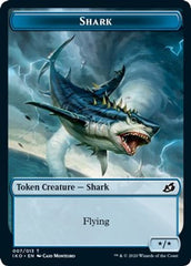 Angel Warrior // Shark Double-Sided Token [Challenger Decks 2021 Tokens] | L.A. Mood Comics and Games