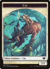 Spirit (023) // Cat Double-Sided Token [Commander 2015 Tokens] | L.A. Mood Comics and Games