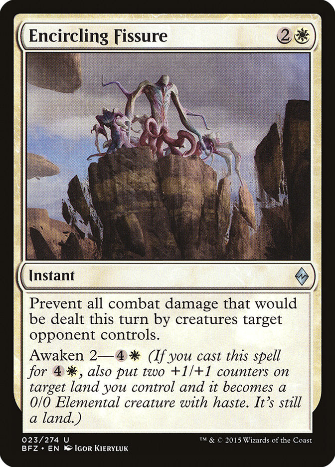 Encircling Fissure [Battle for Zendikar] | L.A. Mood Comics and Games