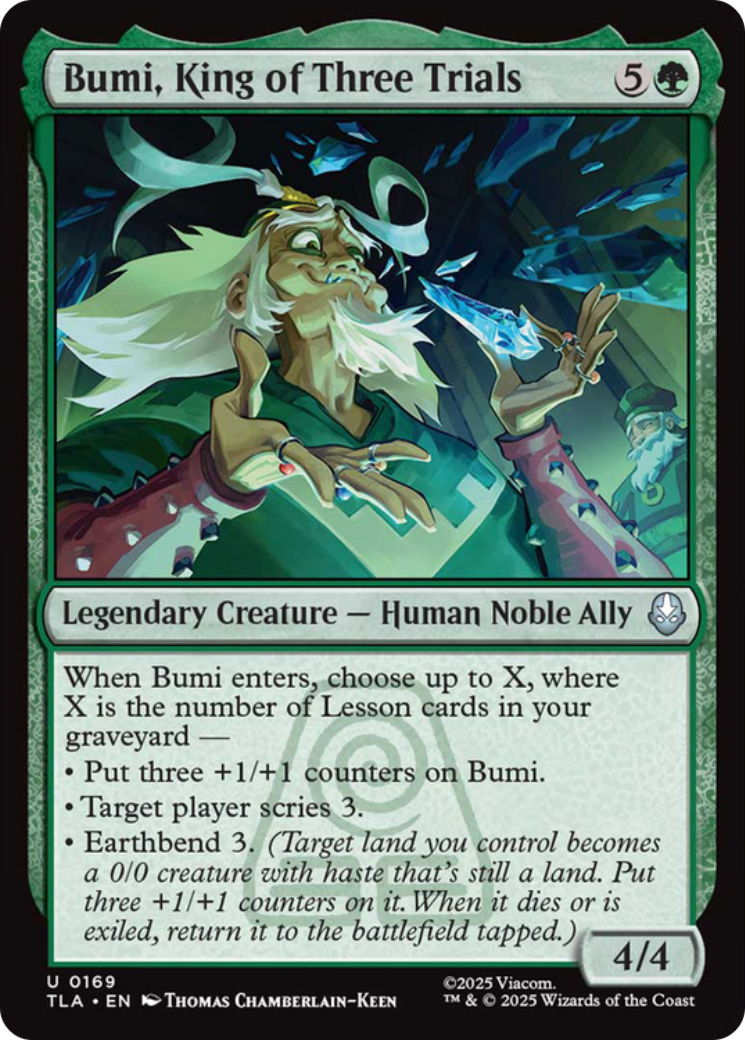 Bumi, King of Three Trials [Avatar: The Last Airbender] | L.A. Mood Comics and Games