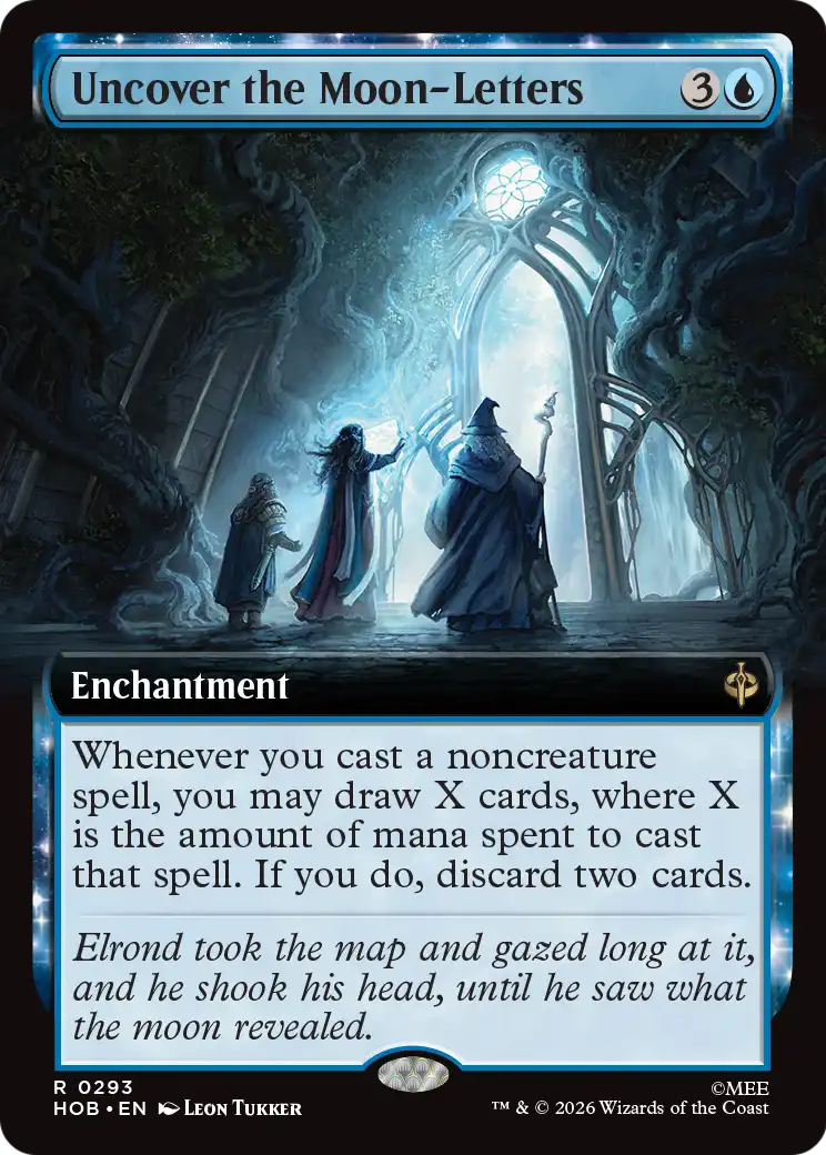 Uncover the Moon-Letters (Extended Art) [The Hobbit] | L.A. Mood Comics and Games