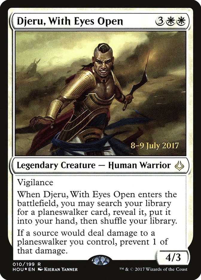 Djeru, With Eyes Open [Hour of Devastation Prerelease Promos] | L.A. Mood Comics and Games