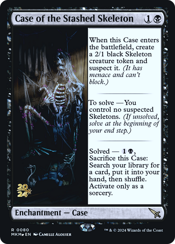 Case of the Stashed Skeleton [Murders at Karlov Manor Prerelease Promos] | L.A. Mood Comics and Games